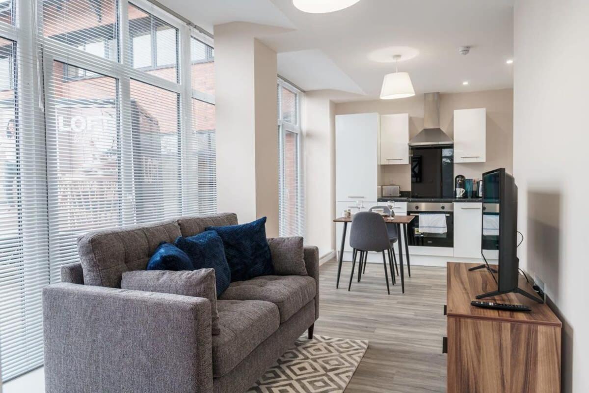 Bright 1 Bed Apartment Manchester - Sleeps 2 מראה חיצוני תמונה